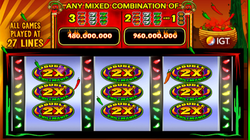 double chili mania slots machine