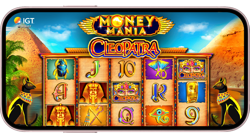 MONEY MANIA CLEOPATRA slots