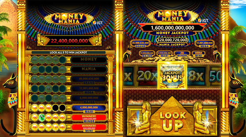MONEY MANIA CLEOPATRA slots