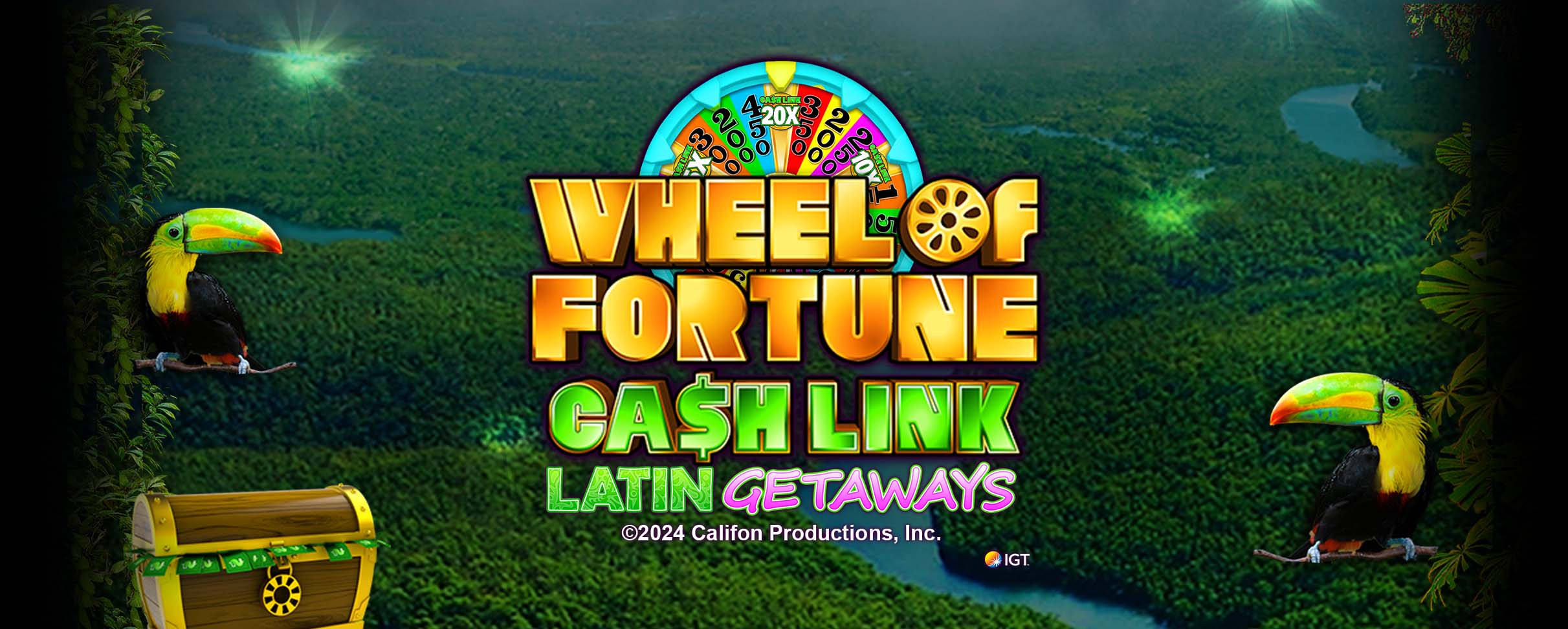 Wheel of Fortune Cash Link Latin Getaways