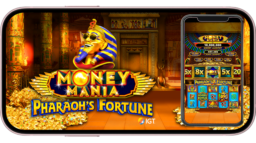 Money Mania Pharaoh’s Fortune Slot Machine Online