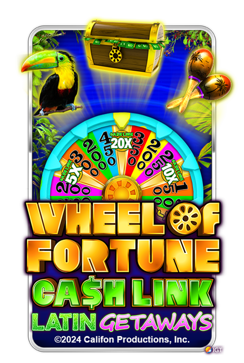 PLAY Wheel of Fortune Cash Link Latin Getaways