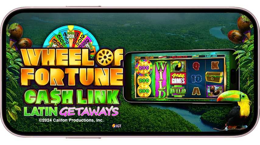 play Wheel of Fortune Cash Link Latin Getaways