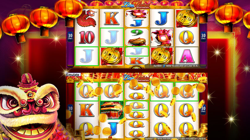 play lion festival slot game