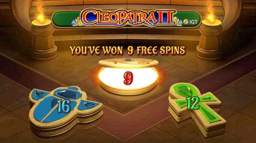 cleopatra ii slot machine